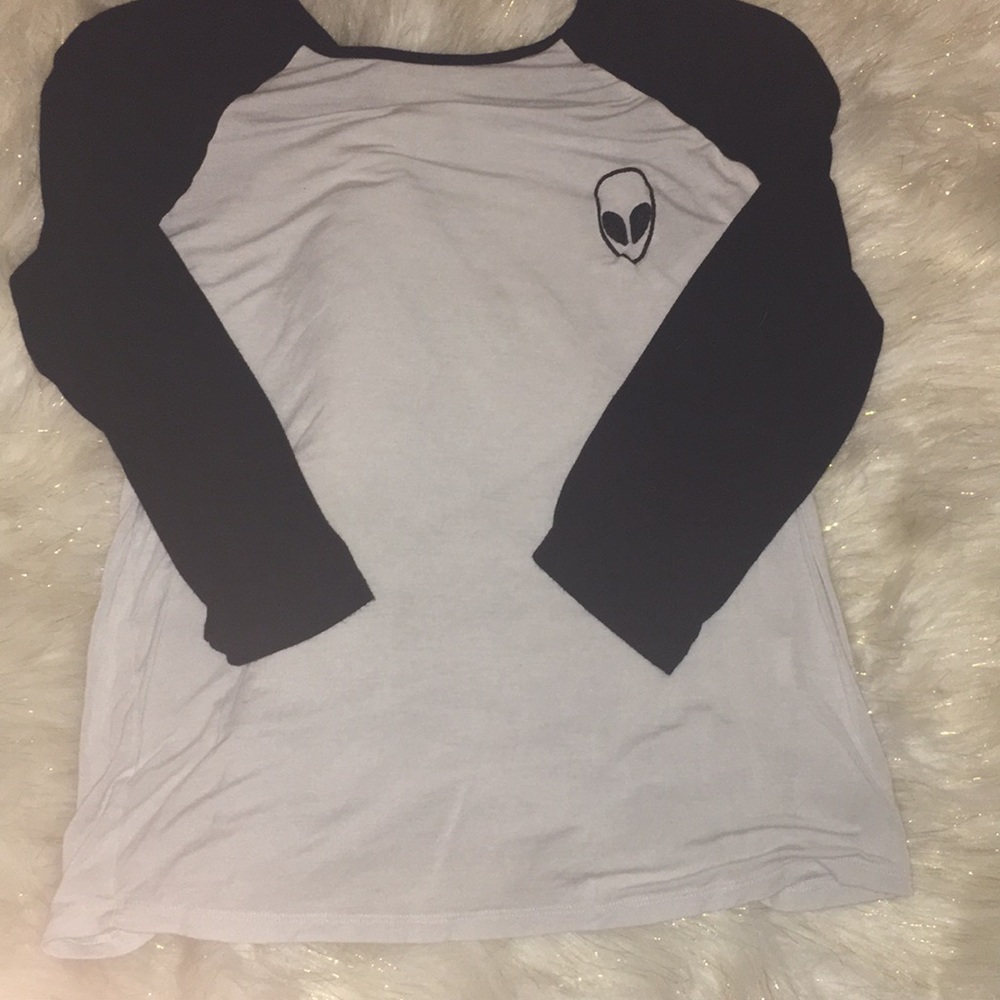 Alien baseball shirt
